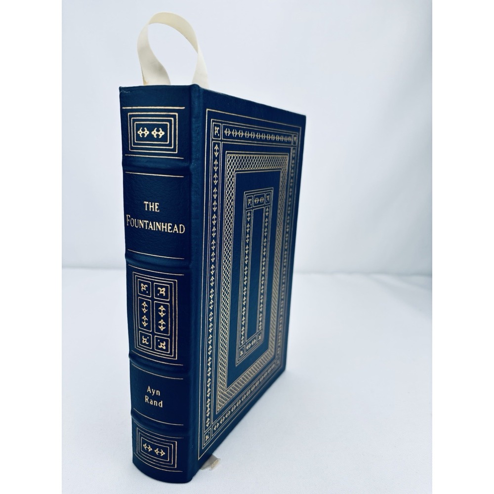 The Fountainhead by Ayn Rand – 1989 Easton Press Collector's Edition Leather